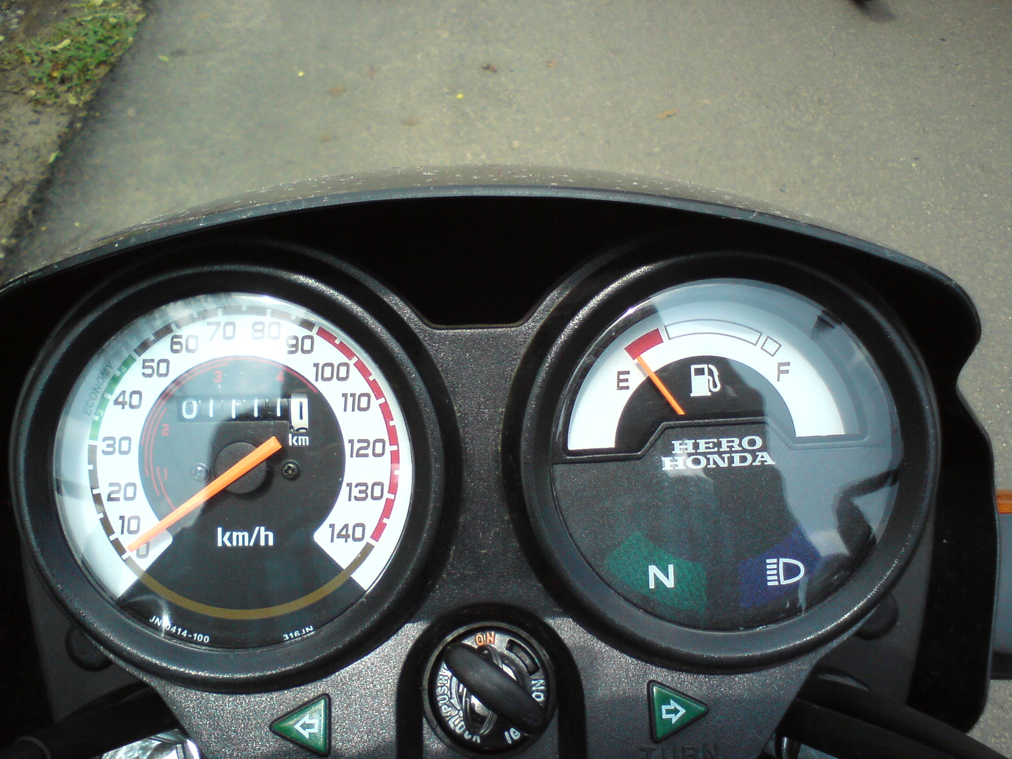 Splendor plus 2025 speedometer price